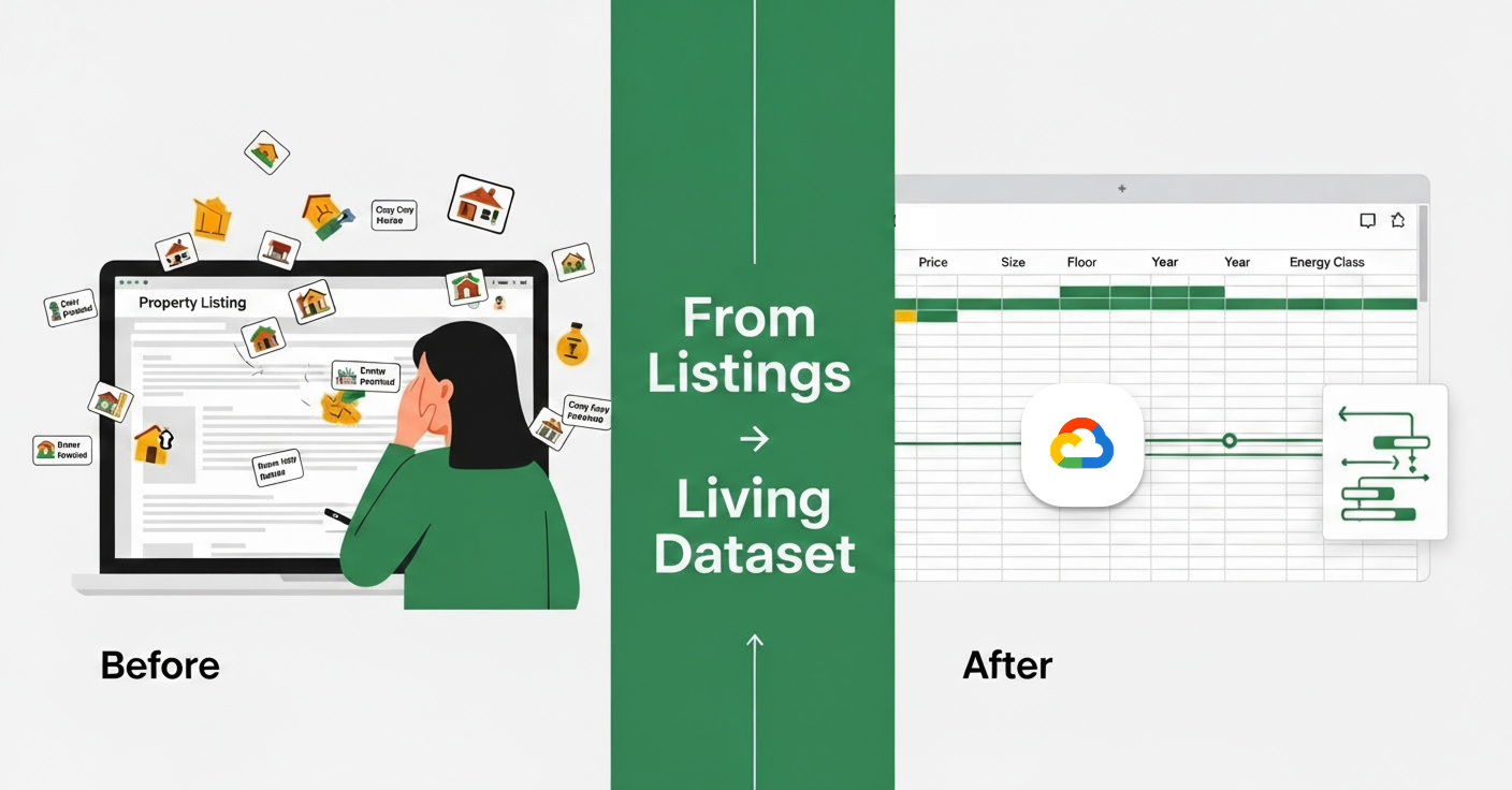 Housing Listings Scraper to Google Sheets cover image
