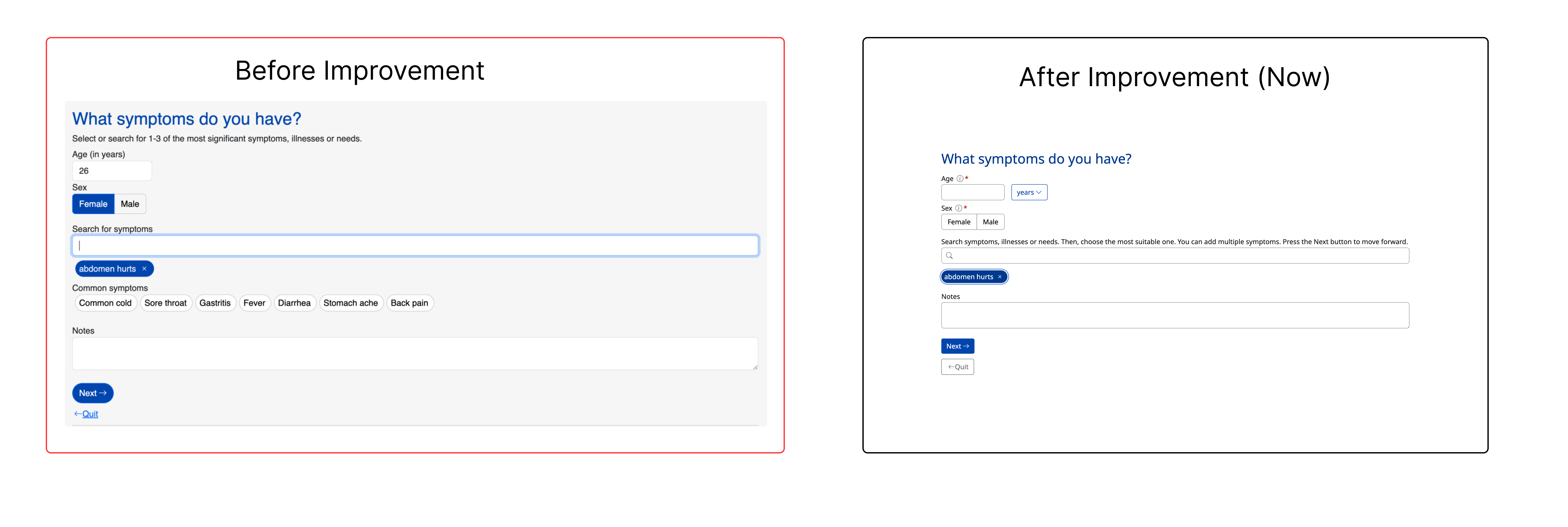 Basic page as example